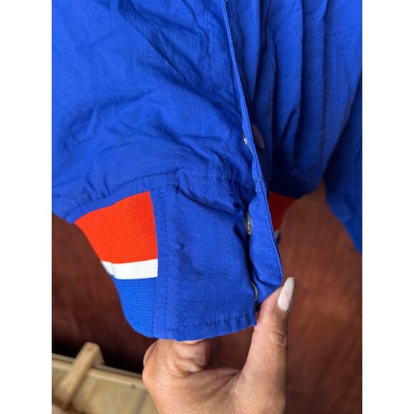 Mitchell & Ness NBA Hardwood Classics Cleveland Cavaliers Jacket XL Vintage Blue - Picture 3 of 14